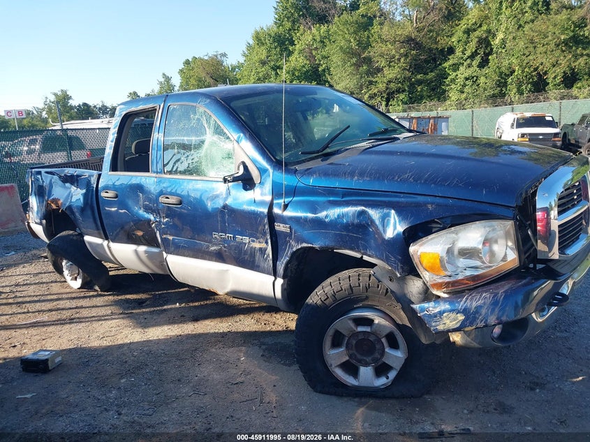 DODGE RAM 2500 2006 VIN 1D7KS28D56J240398