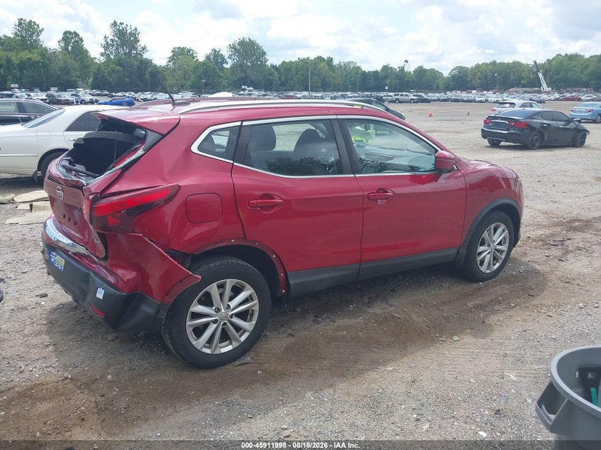 Vin: jn1bj1cr0jw205406, lot: 46411066, nissan rogue sport sv 20184