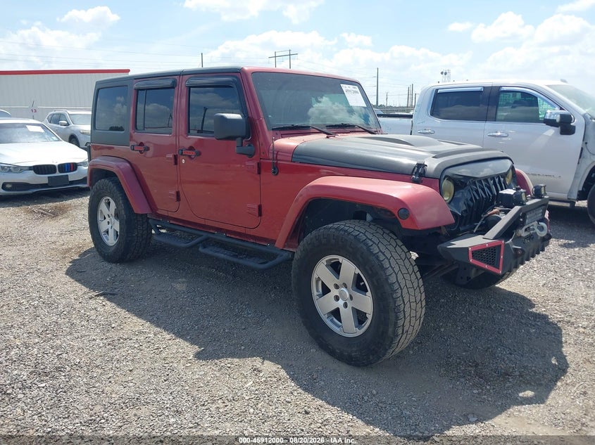 Vin: 1c4bjweg4cl103617, lot: 46411068, jeep wrangler unlimited sahara 20121