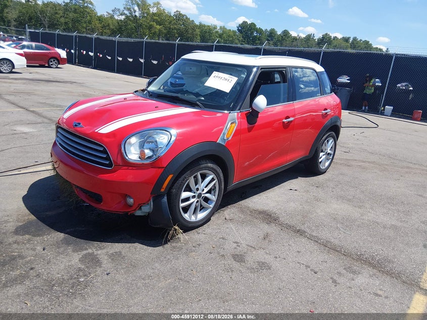 MINI COOPER COUNTRYMAN 2011 VIN WMWZB3C52BWH94820