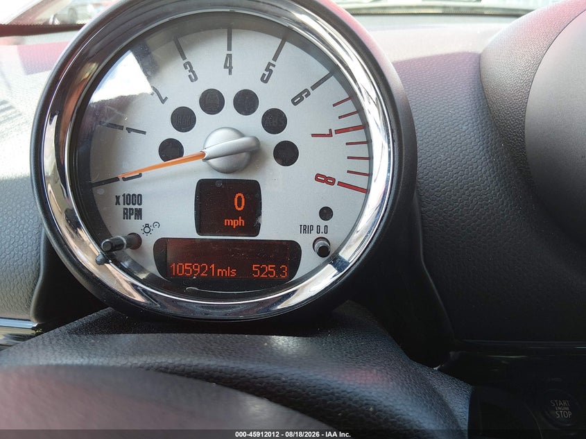 MINI COOPER COUNTRYMAN 2011 VIN WMWZB3C52BWH94820