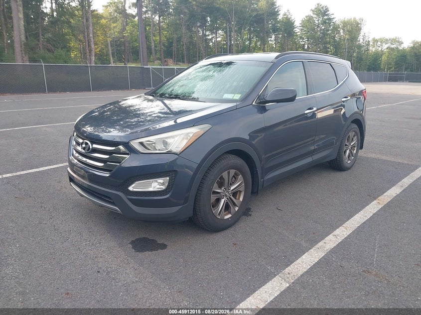 2013 Hyundai Santa Fe Sport, Обычный износ, IAAI, VIN 5XYZU3LB7DG065406 — фото 2