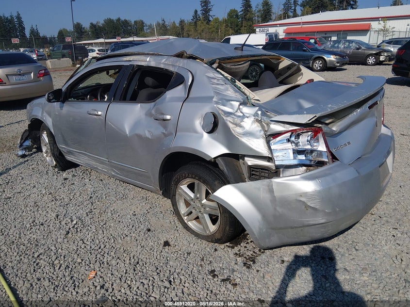 2009 DODGE AVENGER auction photo 3