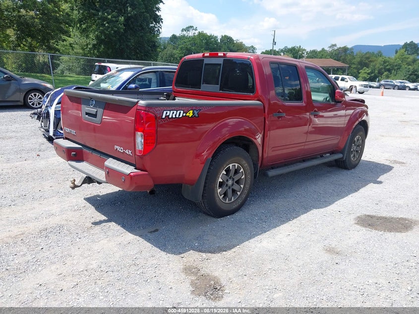 2019 NISSAN NAVARA (FRONTIER) PICKUP 4.0L V-6 DOHC, VVT, 261HP