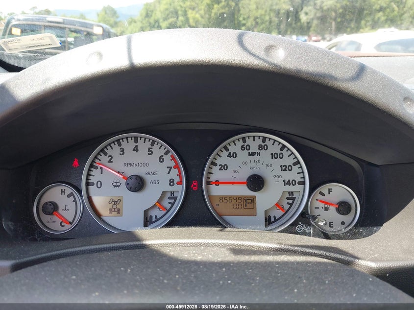 2019 NISSAN NAVARA (FRONTIER) PICKUP 4.0L V-6 DOHC, VVT, 261HP
