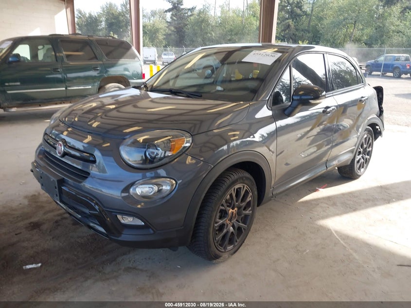 2017 Fiat 500X, Rear, IAAI, VIN ZFBCFYCB1HP610387 — photo 2