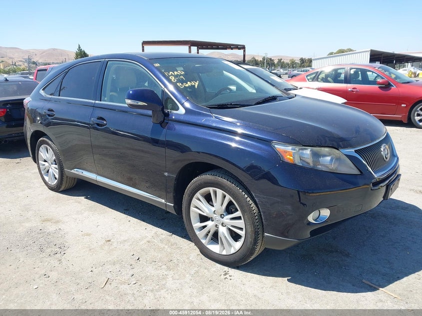 2010 LEXUS RX 450H auction photo 1