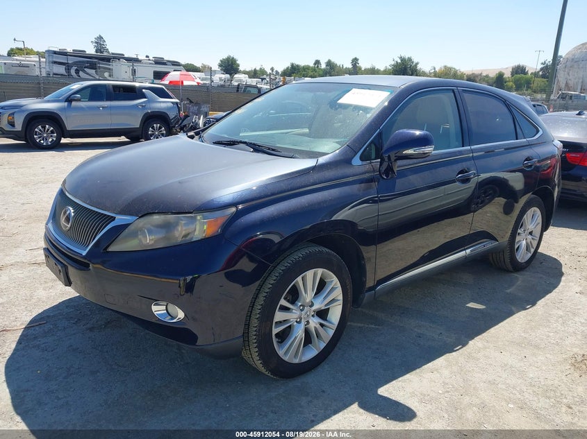 2010 LEXUS RX 450H auction photo 2