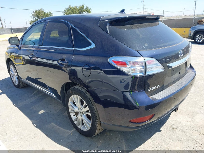 2010 LEXUS RX 450H auction photo 3