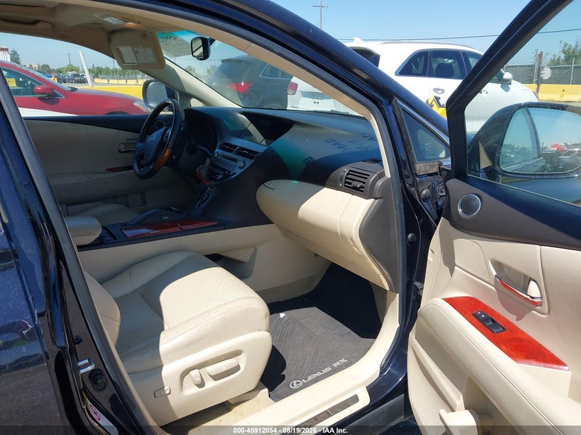 2010 LEXUS RX 450H auction photo 5
