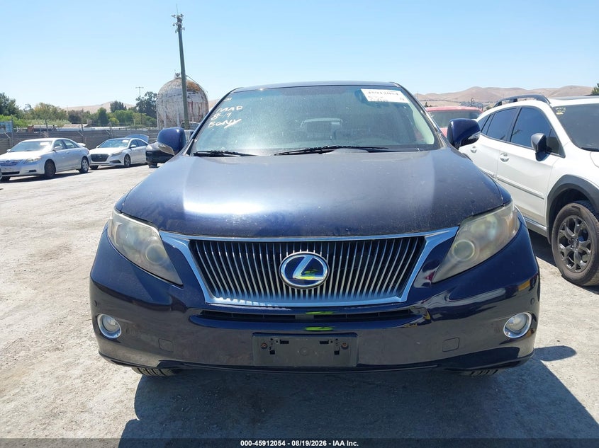 2010 LEXUS RX 450H auction photo 6