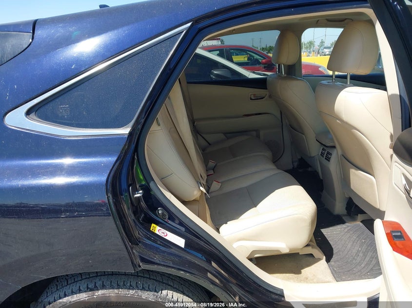 2010 LEXUS RX 450H auction photo 8
