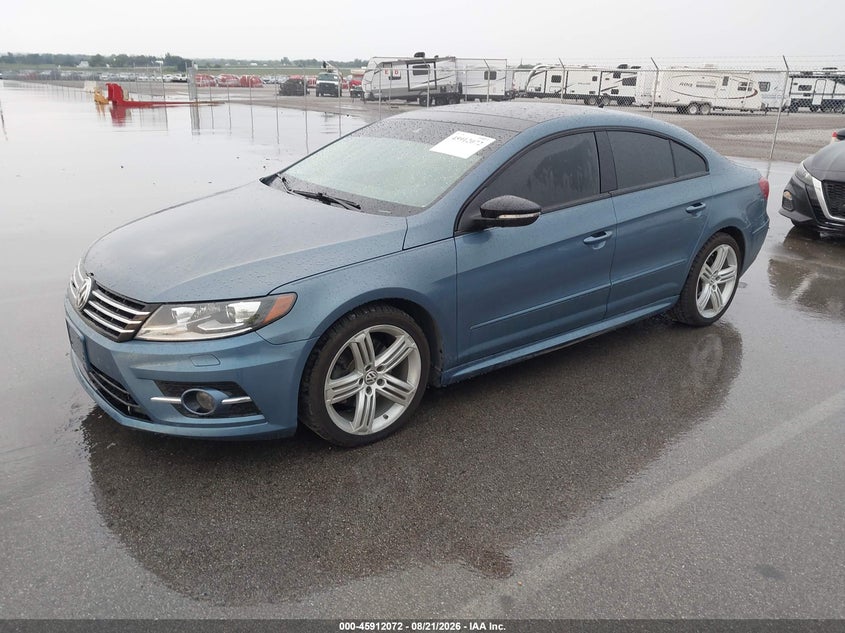 2017 Volkswagen Passat CC, Hail, IAAI, VIN WVWFP7AN4HE501495 — photo 2