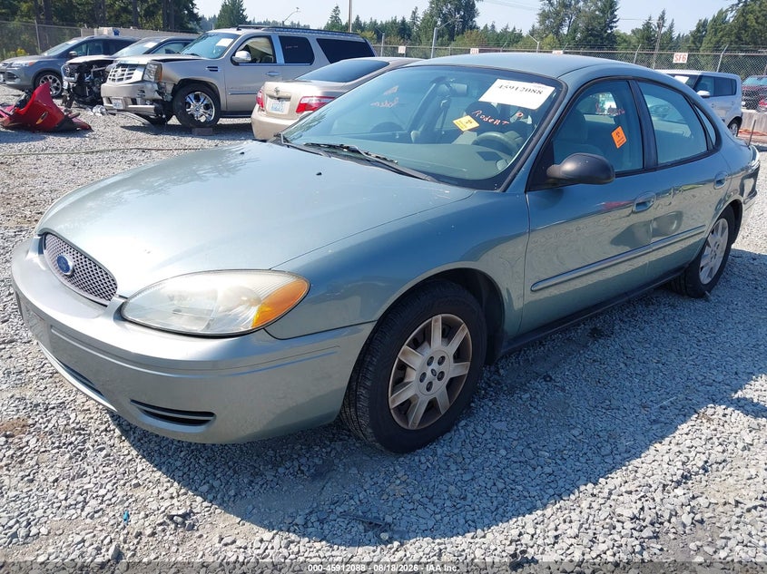 2006 Ford Taurus, Удар сзади, IAAI, VIN 1FAHP53226A245822 — фото 2