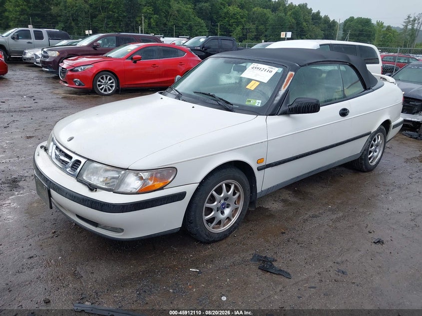 2000 Saab 9-3, Обычный износ, IAAI, VIN YS3DD78HXY7002942 — фото 2