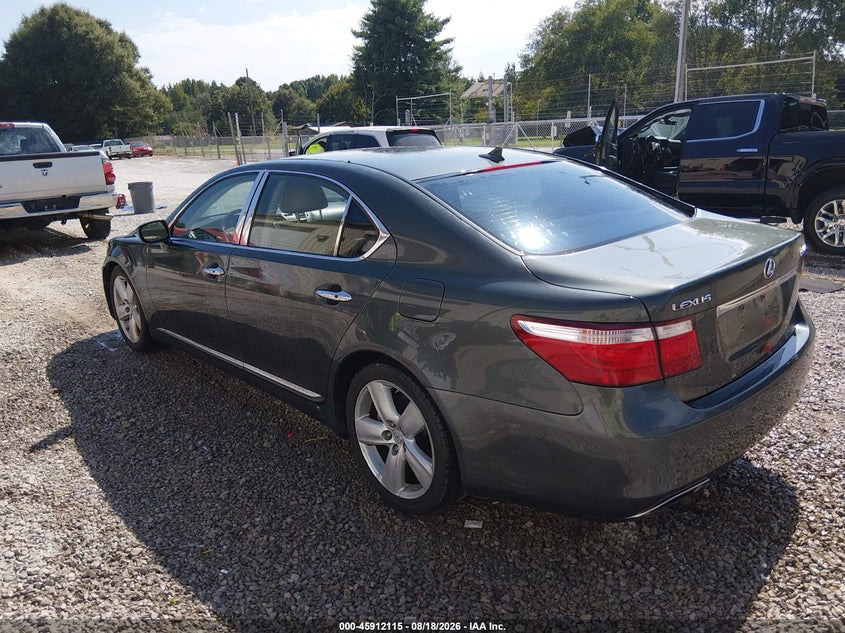 LEXUS LS 460 2007 VIN JTHGL46F675017857