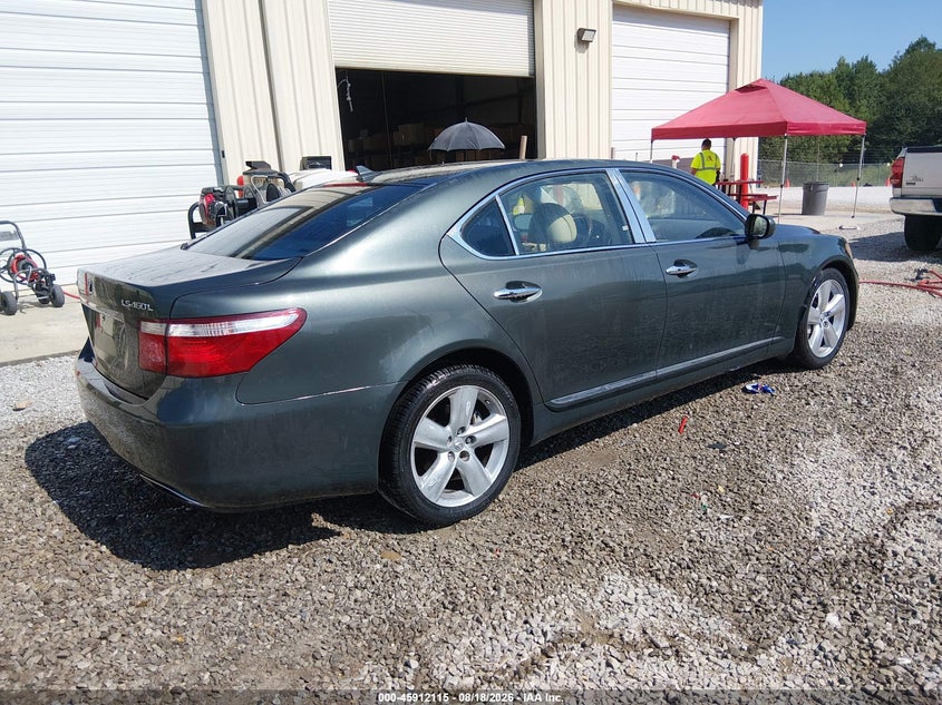 LEXUS LS 460 2007 VIN JTHGL46F675017857