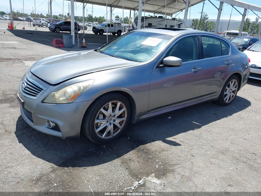 2010 Infiniti G, Left Side, IAAI, VIN JN1CV6AP1AM401650 — photo 2
