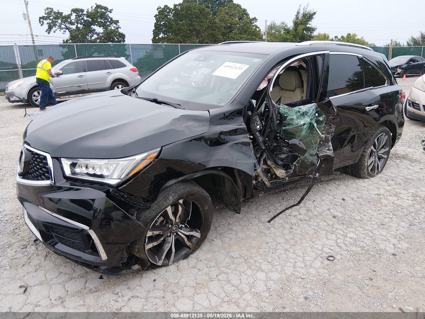 2020 Acura MDX, Лівий бік, IAAI, VIN 5J8YD4H87LL034563 — фото 2