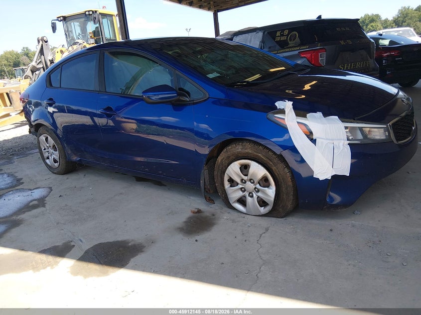Vin: 3kpfl4a75je184977, lot: 46411213, kia forte lx 20181