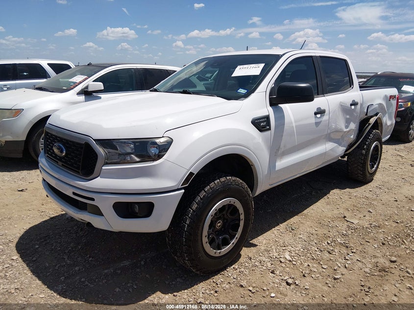 2020 Ford Ranger, Left Rear, IAAI, VIN 1FTER4FH3LLA02487 — photo 2