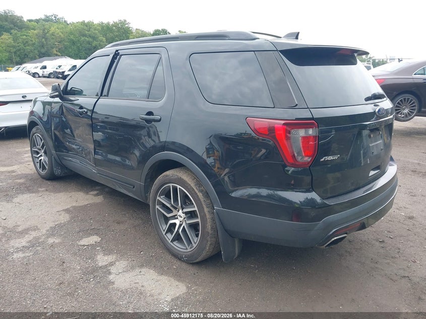 FORD EXPLORER 2017 VIN 1FM5K8GTXHGA91579