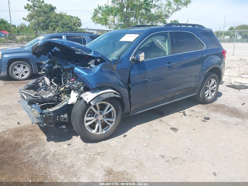 2017 Chevrolet Equinox, Front End, IAAI, VIN 2GNALCEK6H6197967 — photo 2