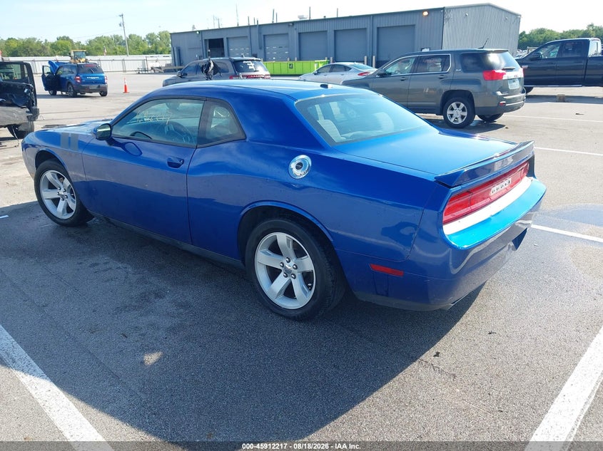 DODGE CHALLENGER 2012 VIN 2C3CDYAG5CH239219