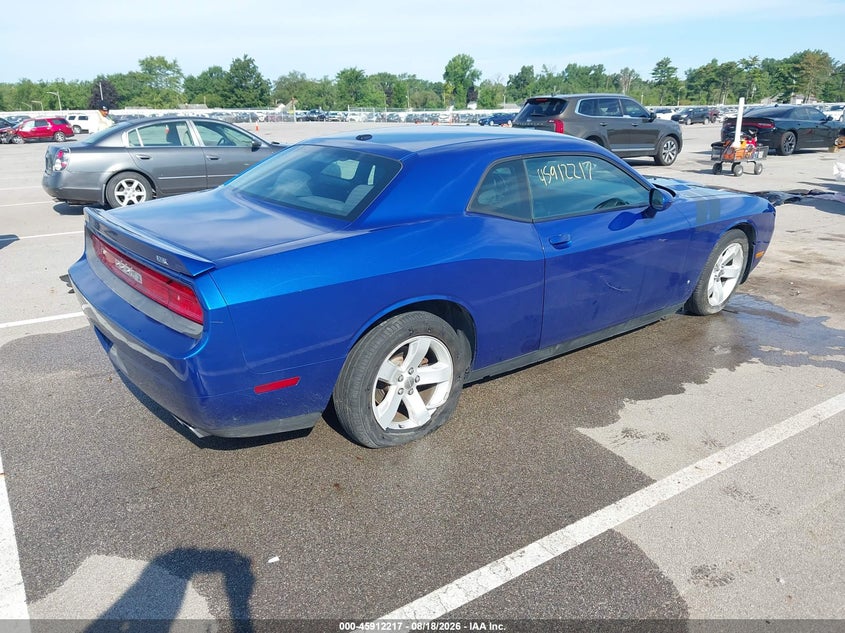 DODGE CHALLENGER 2012 VIN 2C3CDYAG5CH239219