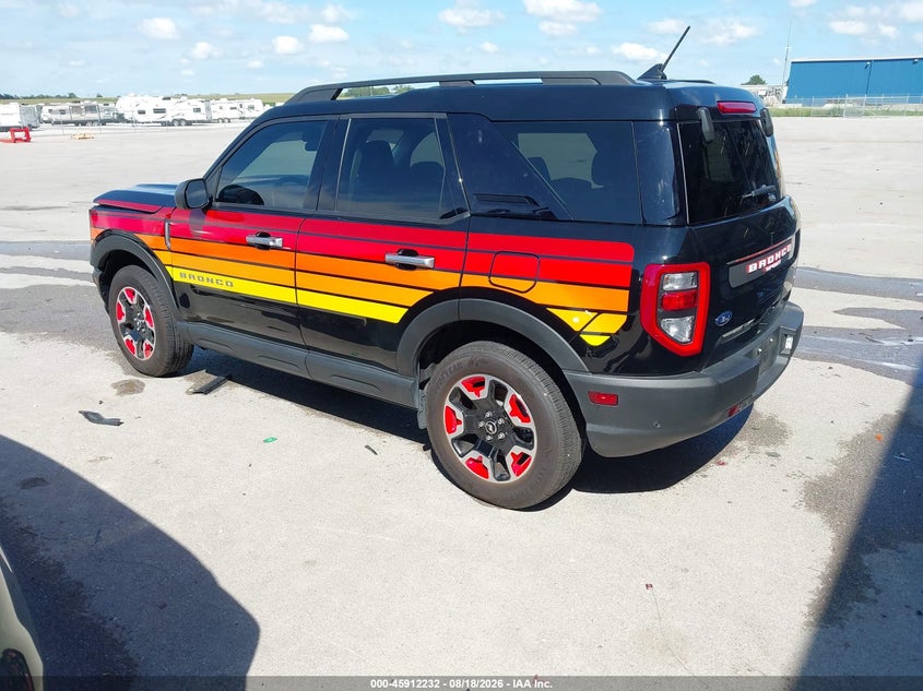 Vin: 3fmcr9k67rrf10413, lot: 46411300, ford bronco sport free wheeling 20243