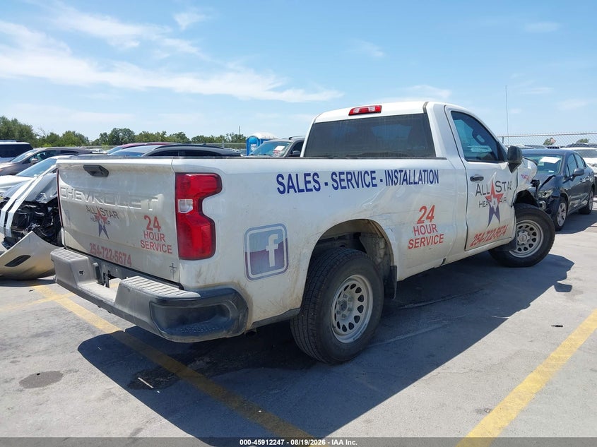 Vin: 3gcnwaeh9mg297425, lot: 46411315, chevrolet silverado 1500 2wd  long bed wt 20214