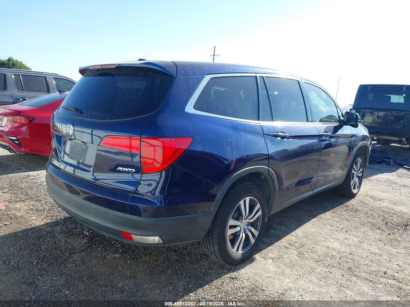 HONDA PILOT 2018 VIN 5FNYF6H53JB070289
