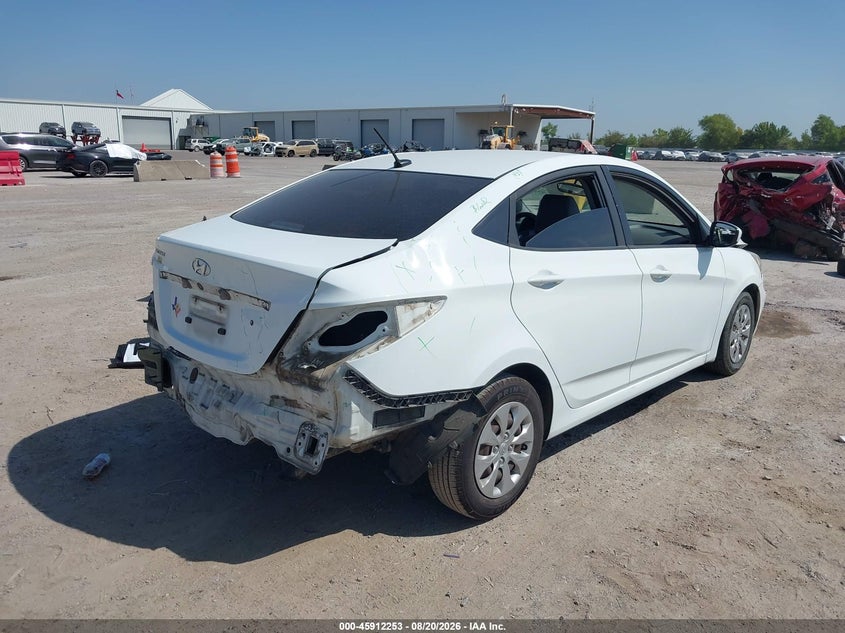 2015 HYUNDAI ACCENT SEDAN 1.6L I-4 DI, DOHC, VVT, 138HP