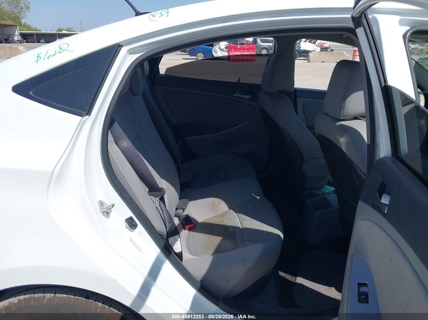 2015 HYUNDAI ACCENT SEDAN 1.6L I-4 DI, DOHC, VVT, 138HP