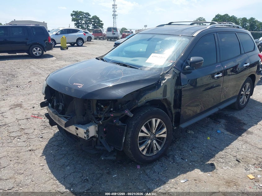 NISSAN PATHFINDER 2017 VIN 5N1DR2MN8HC909294