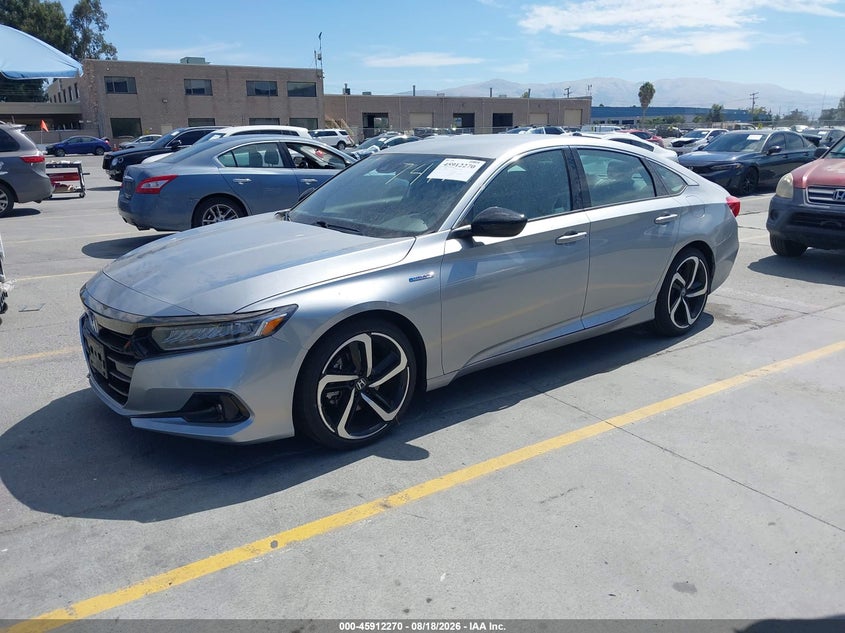 HONDA ACCORD HYBRID 2022 VIN 1HGCV3F27NA047411