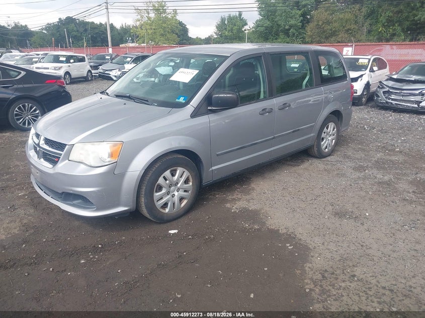2014 Dodge Caravan, Обычный износ, IAAI, VIN 2C4RDGBG0ER276058 — фото 2