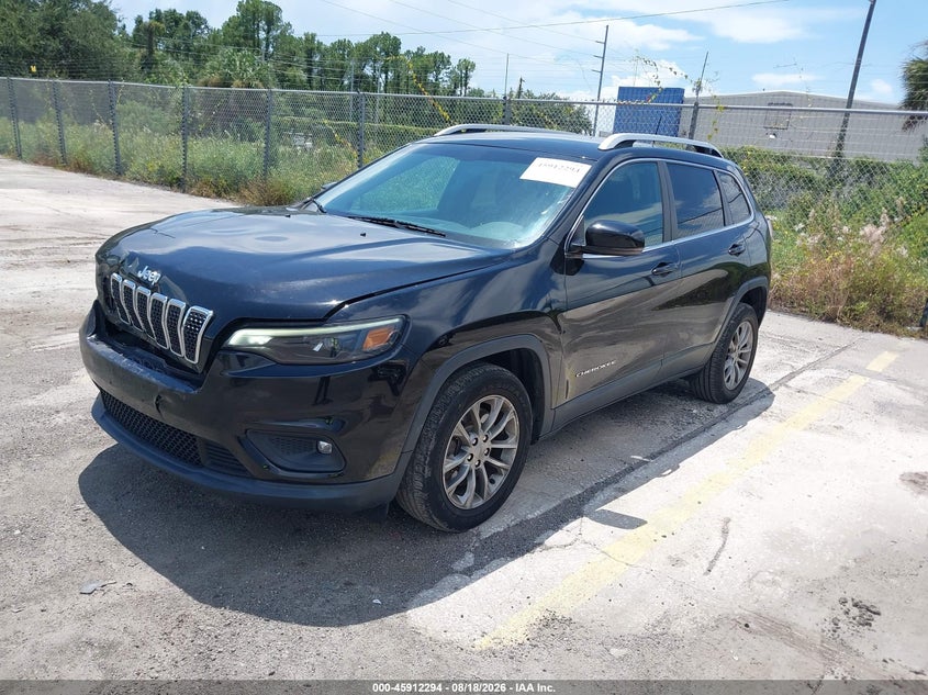 2020 Jeep Cherokee, Front End, IAAI, VIN 1C4PJLLB1LD605846 — photo 2