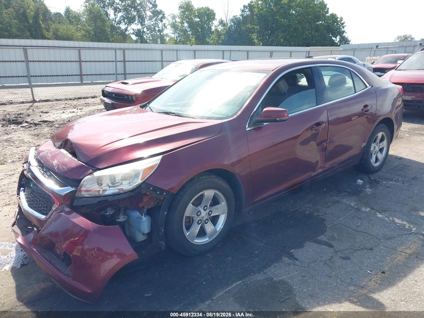 2015 Chevrolet Malibu, Front End, IAAI, VIN 1G11C5SL8FF348840 — photo 2