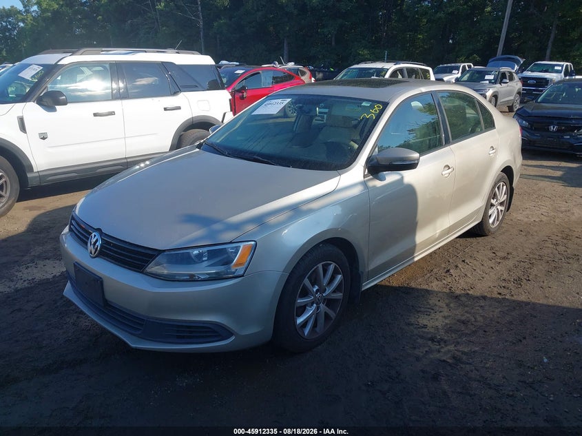 2012 Volkswagen Jetta, Удар спереду, IAAI, VIN 3VWDP7AJ9CM453321 — фото 2