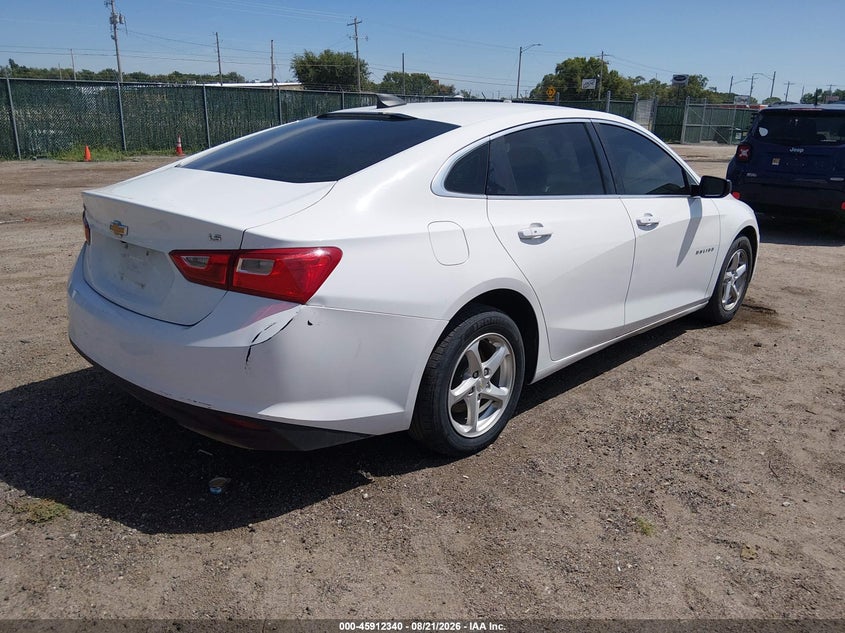2016 CHEVROLET MALIBU auction photo 4