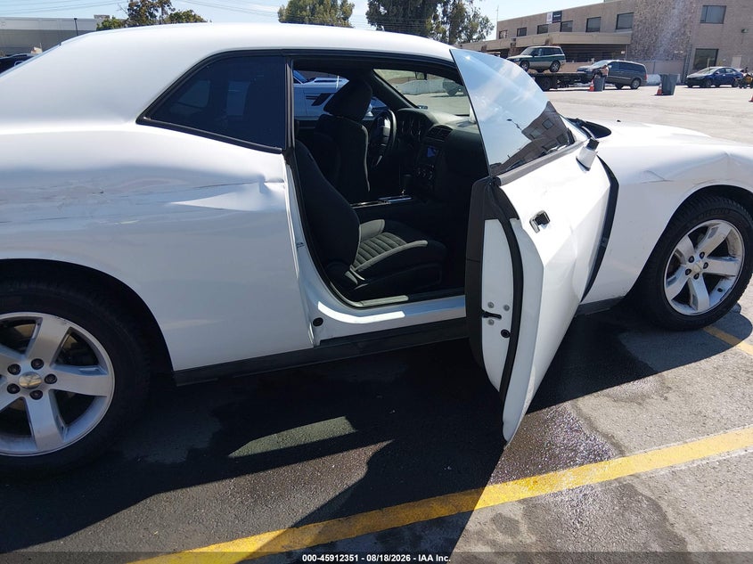 2012 DODGE CHALLENGER COUPE 3.6L V-6 DOHC, VVT, 305HP