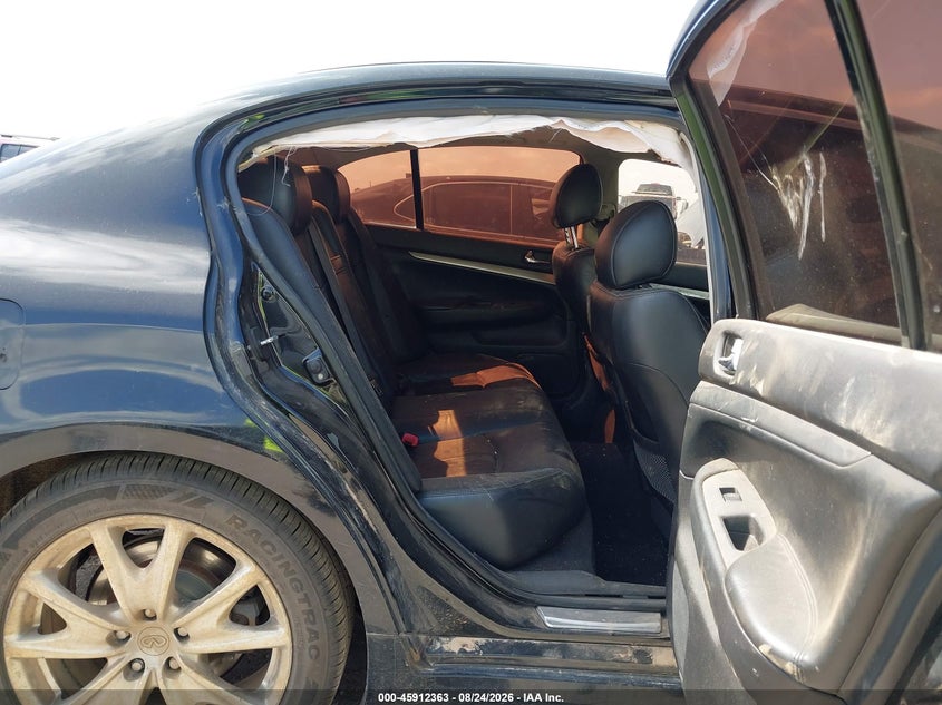 2012 INFINITI G37X auction photo 8