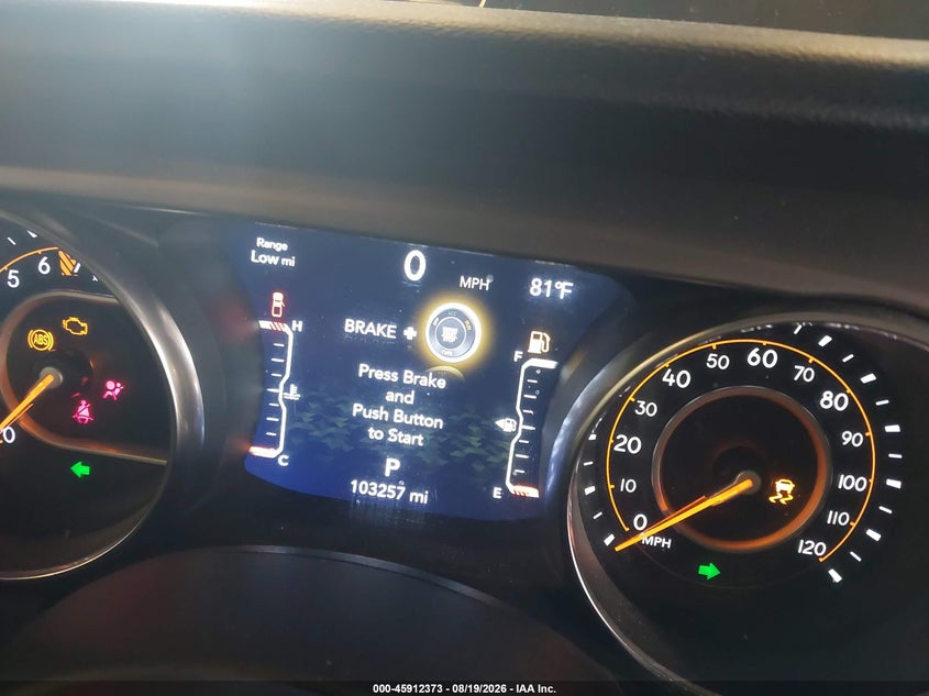 JEEP GLADIATOR 2020 VIN 1C6HJTAG7LL124418