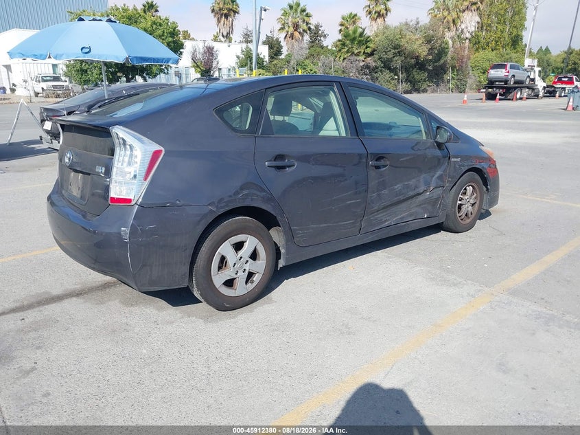 2011 TOYOTA PRIUS HATCHBACK 1.8L I-4 DOHC, VVT, 98HP