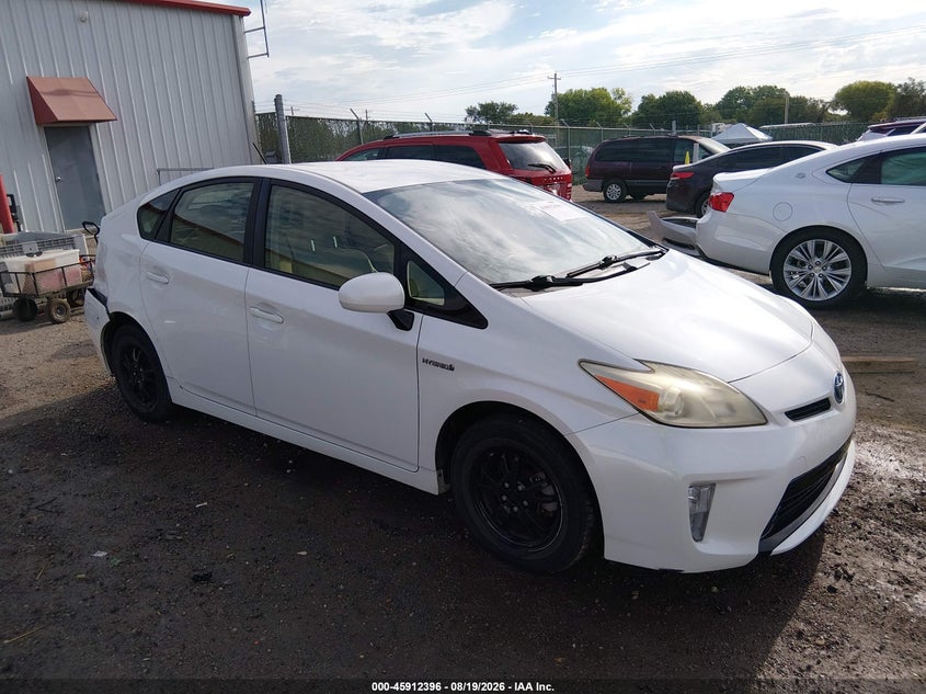 2012 TOYOTA PRIUS auction photo 1