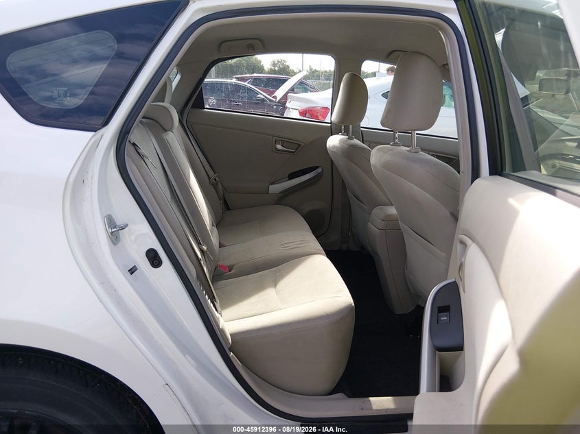 2012 TOYOTA PRIUS auction photo 8