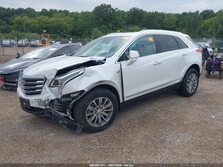 2017 Cadillac XT5, Био/химия, IAAI, VIN 1GYKNDRS6HZ206527 — фото 2