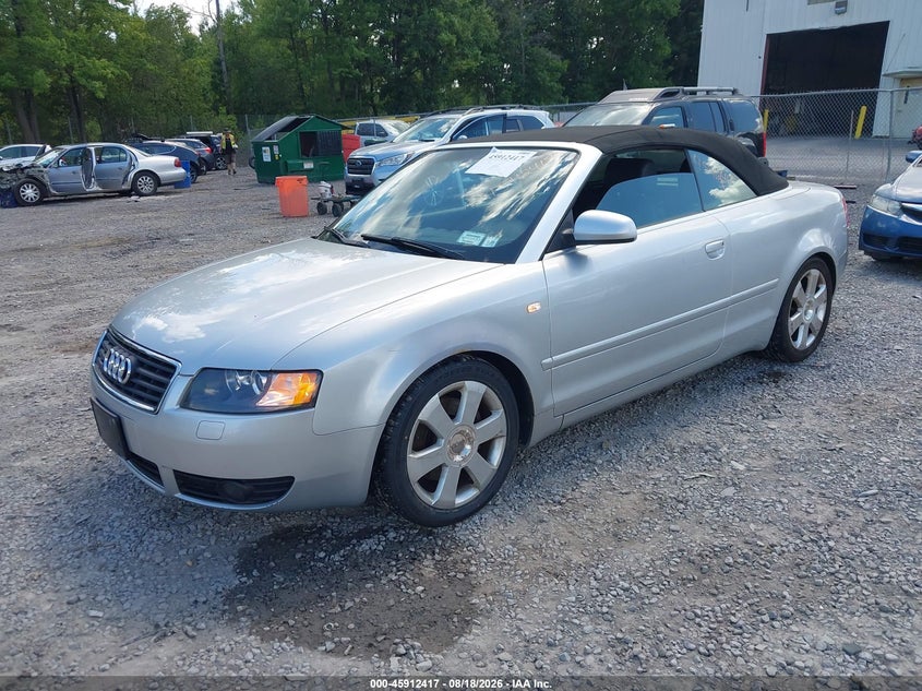 AUDI A4 2006 VIN WAUDT48HX6K009857