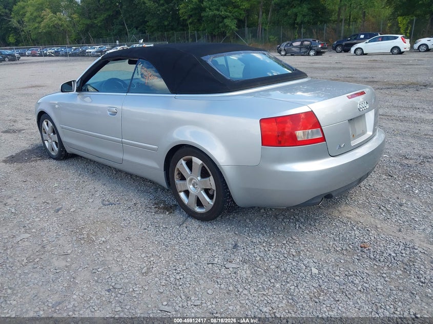AUDI A4 2006 VIN WAUDT48HX6K009857